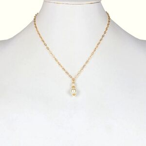 Patricia Nash double pearl gold-tone necklace